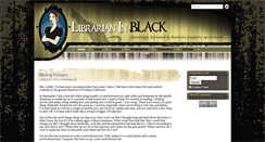 Desktop Screenshot of librarianinblack.net