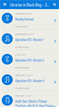 Mobile Screenshot of librarianinblack.net